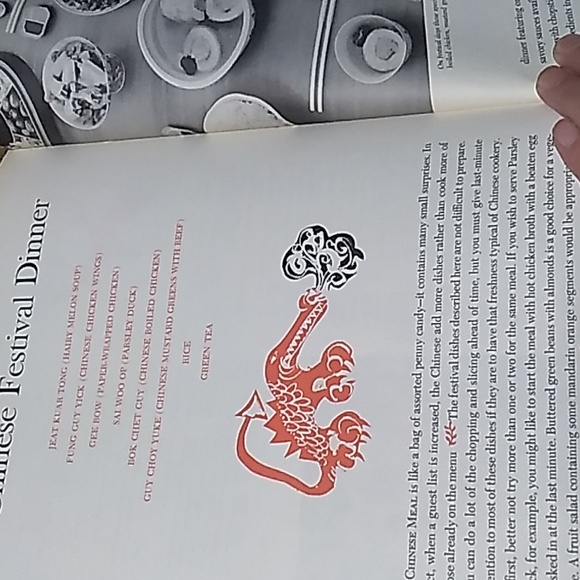 Vintage 1971 "The Dinner Party Cook Book"- A Sunset Book. - Picture 8 of 17